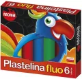 Plastelina fluo 6 kolorów. - tantis.pl
