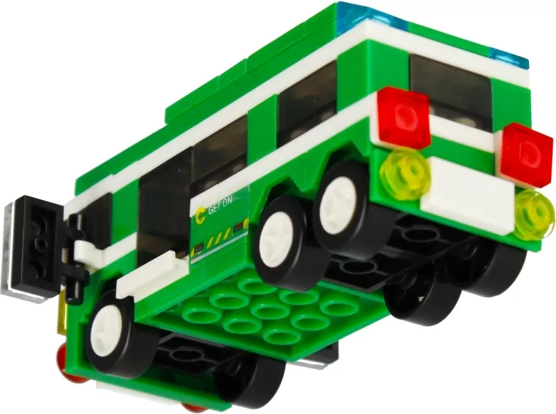City Vehicles. Autobus. Klocki konstrukcyjne - tantis.pl