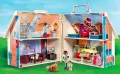 Przenośny domek dla lalek. Dollhouse 70985 - tantis.pl