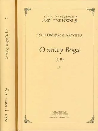 O mocy Boga.  Ad Fontes. Tom 2 część 1-2 - tantis.pl
