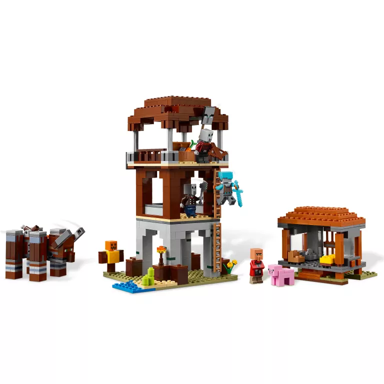 LEGO® Minecraft. Kryjówka rozbójników i dewastatorów 21278 - tantis.pl