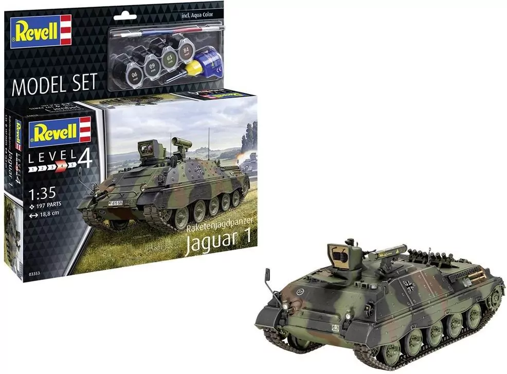 Model Set Raketenjagdpanzer Jaguar 1 - tantis.pl