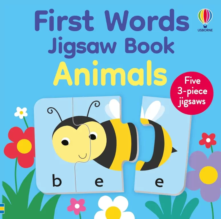 First Words Jigsaw Book. Animals - tantis.pl