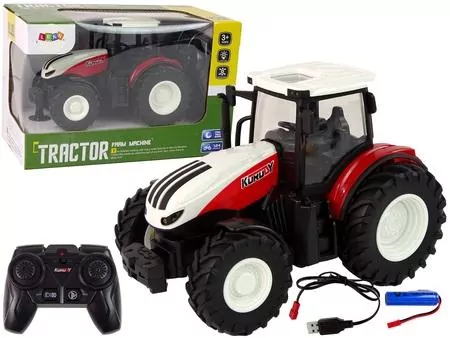 Traktor zdalnie sterowany 1:24 - tantis.pl