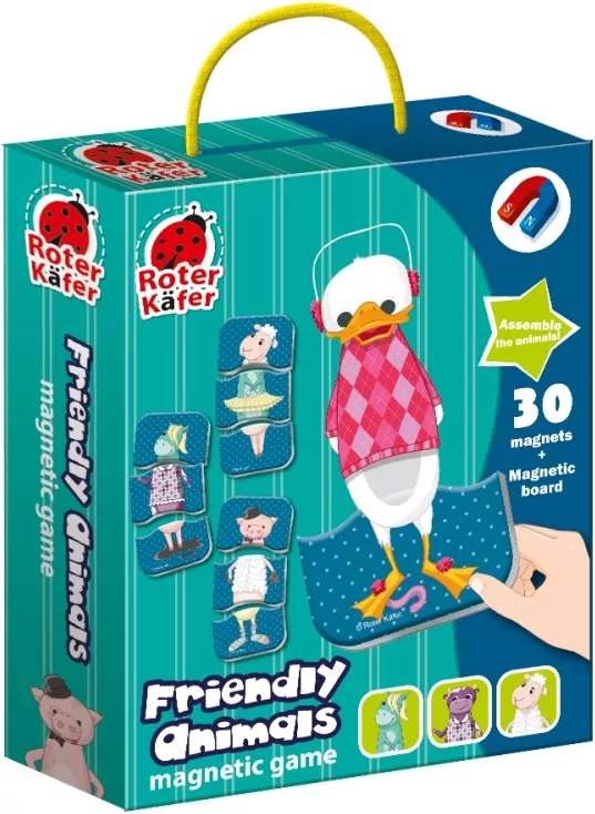 Przyjazne zwierzaki gra magnetyczna - tantis.pl