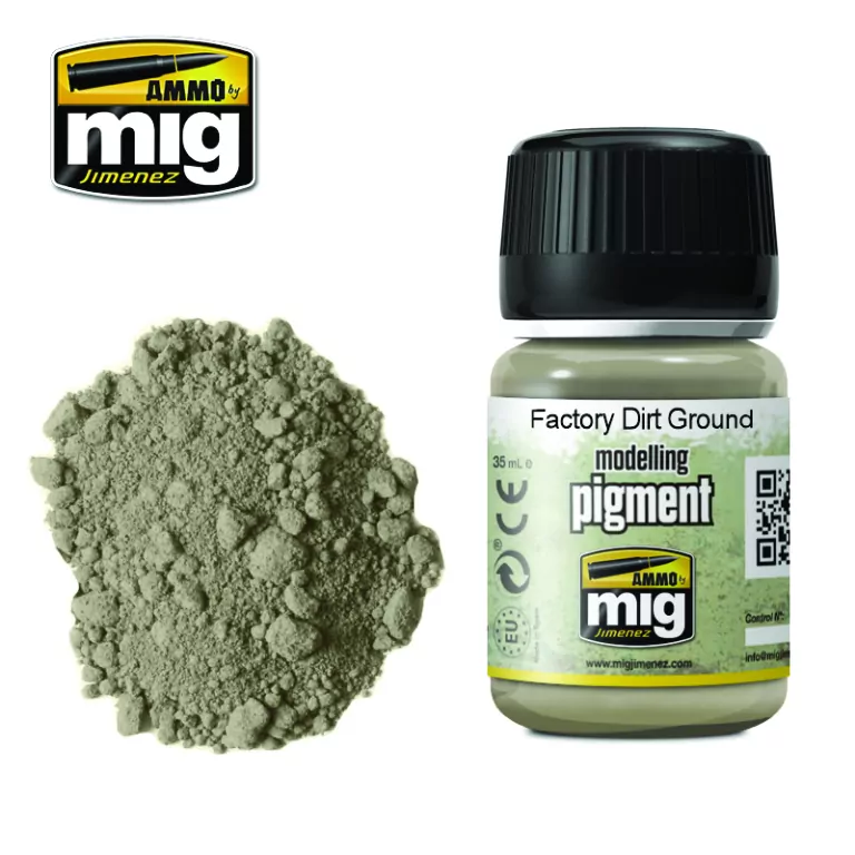 Ammo: Modelling Pigment - Factory Dirt Ground (35 ml) - tantis.pl