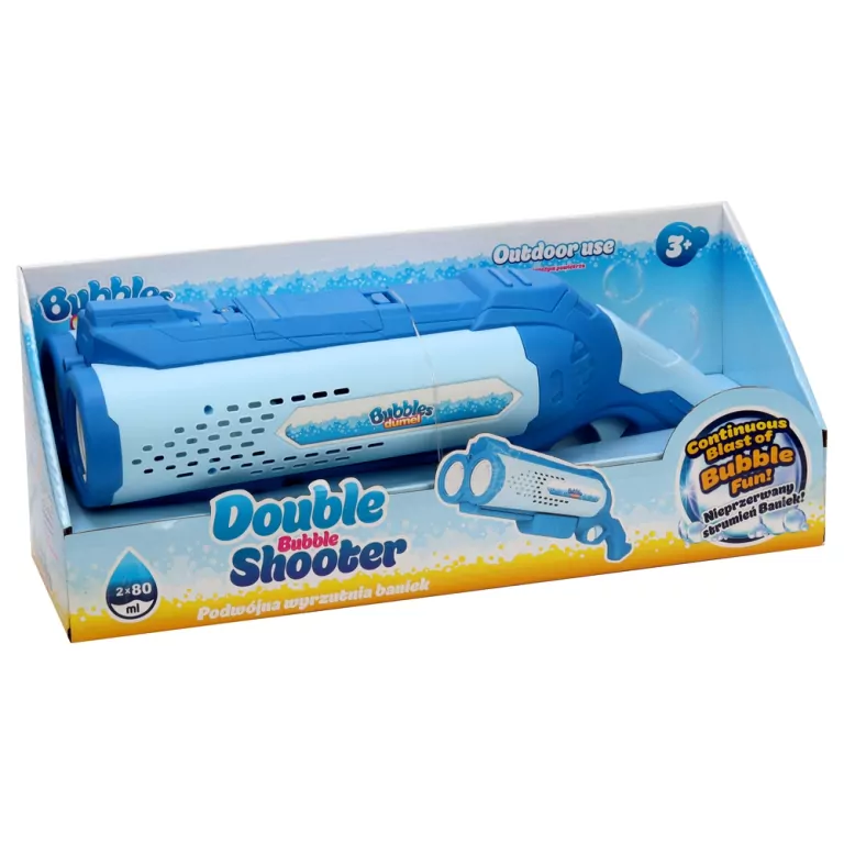 Podwójna wyrzutnia baniek mydlanych - tantis.pl