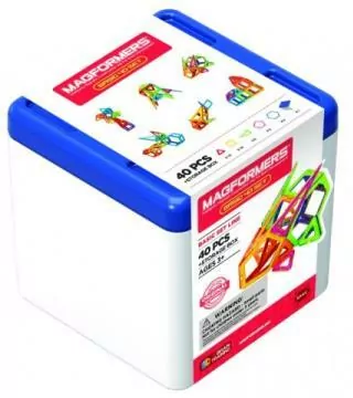 Magformers Basic. 40 elementów - tantis.pl
