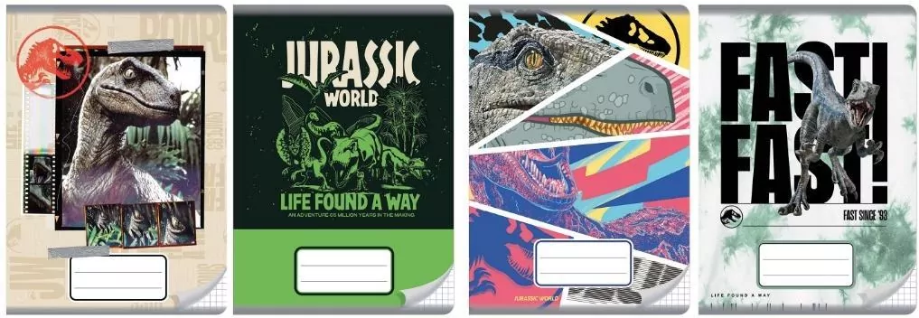 Zeszyt A5/32K kratka Jurassic park - tantis.pl