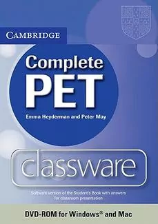Complete PET Classware DVD