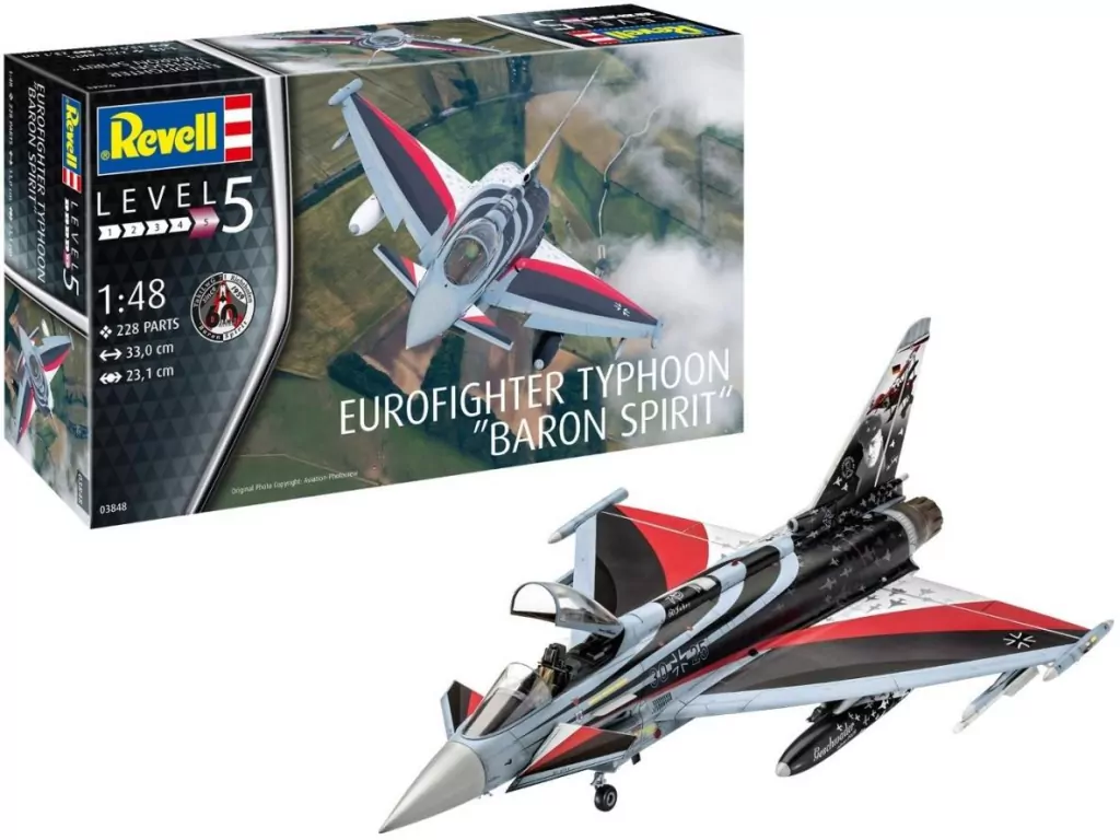 Model plastikowy Eurofighter Typhoon Baron S 1/48 - tantis.pl