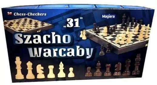 Magiera. Szacho-warcaby 31cm