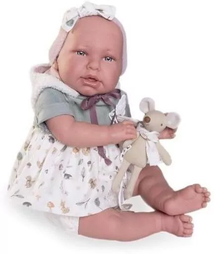 Lalka hiszpańska Reborn Daniela 52cm - tantis.pl