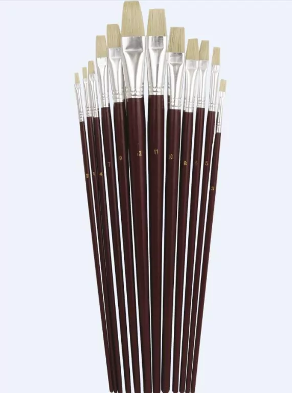 Pędzle płaskie 579 szczecina GRAND - tantis.pl