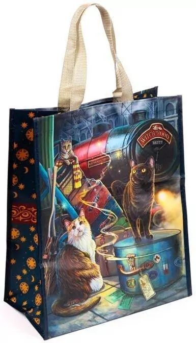 Torba na zakupy Witchwood Express Cat Lisa Parker - tantis.pl