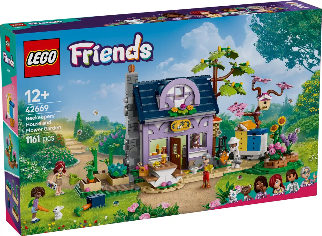 LEGO® Dom pszczelarzy i kwiatowy ogród 42669 - tantis.pl