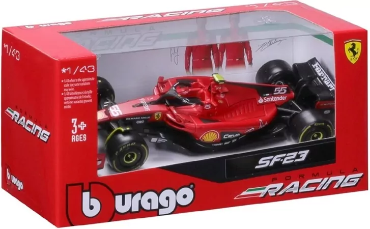 Ferrari Racing 2023 Season #55 Sainz BBURAGO - tantis.pl