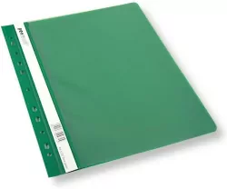 Skoroszyt A4 z perforacją ciemnozielony