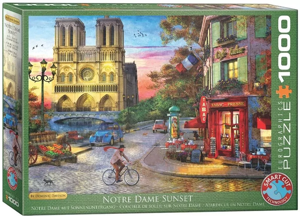 Puzzle 1000. Katedra Notre Dame - tantis.pl