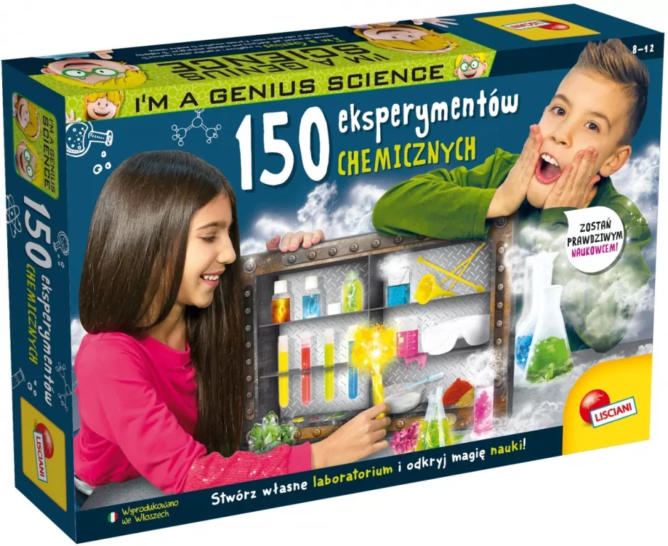 I'm a Genius. 150 chemicznych doświadczeń - tantis.pl