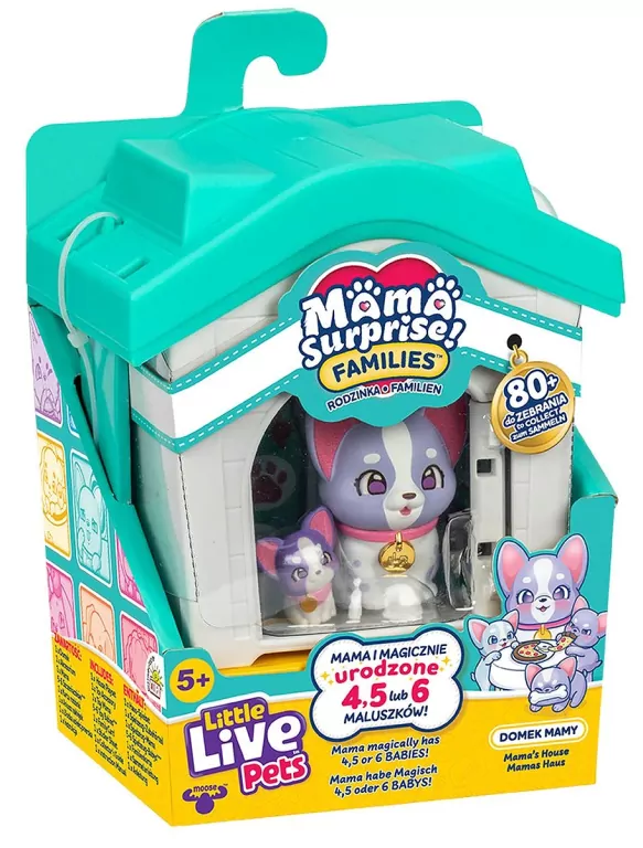 Little Live Pets. Mama Surprise Families - Domek - tantis.pl