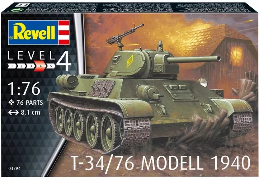 Czołg T34/76 Modell 1940 - tantis.pl