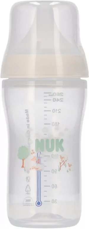 NUK. Perfect Match. Butelka z silikonowym smoczkiem. 260 ml. Owca - tantis.pl