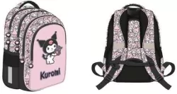 Plecak 4 komorowy Kuromi pink