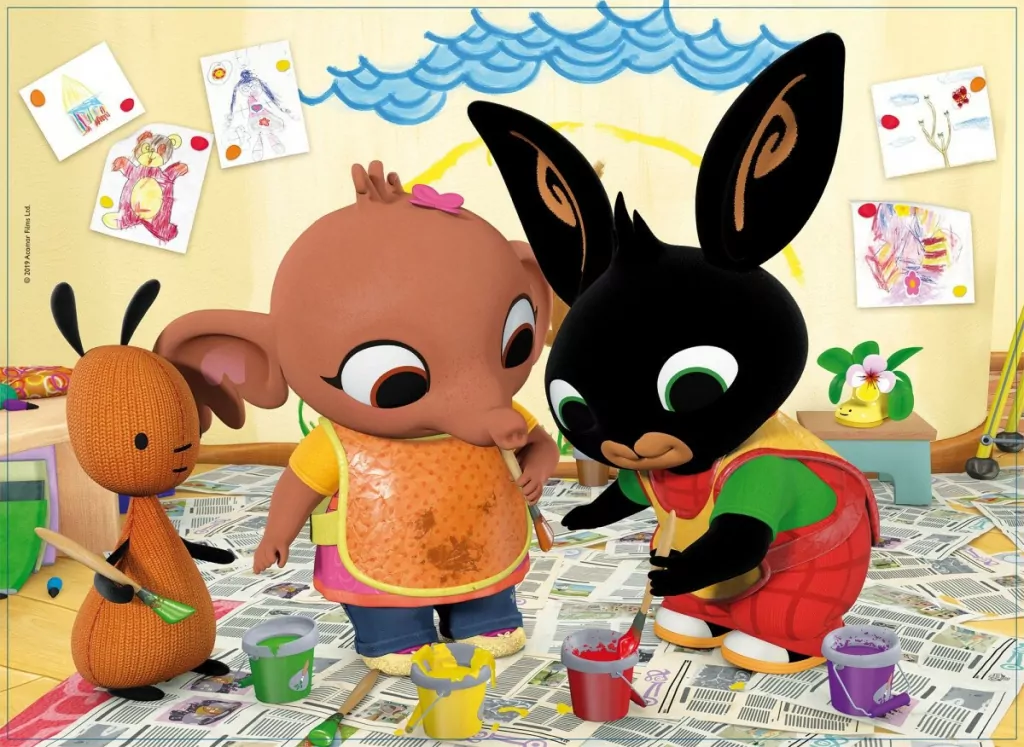 Lisciani. Puzzle 24 Supermaxi. Bing Art Attack! - tantis.pl