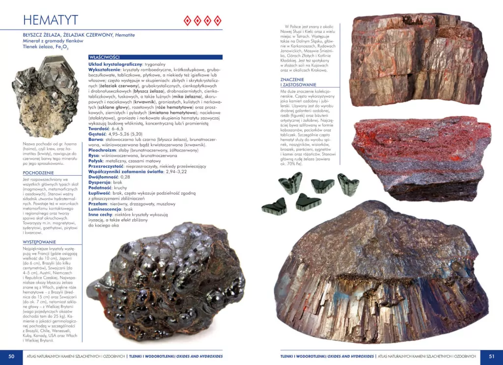Atlas naturalnych kamieni szlachetnych i ozdobnych - tantis.pl