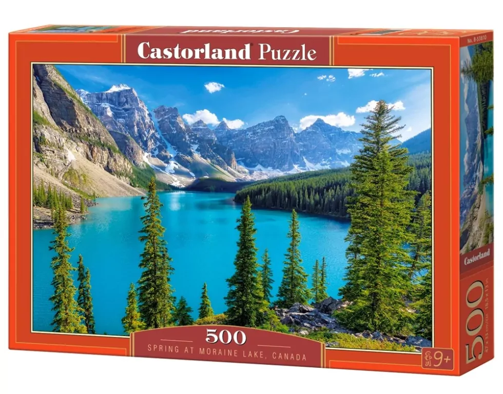 Puzzle 500. Spring at Moraine Lake, Canada - tantis.pl