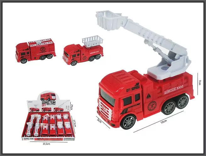 AUTO STRAZ P/B 13CM MIX3 DISPL12 - tantis.pl