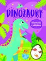 Dinozaury. Kolorowanka z naklejkami - tantis.pl