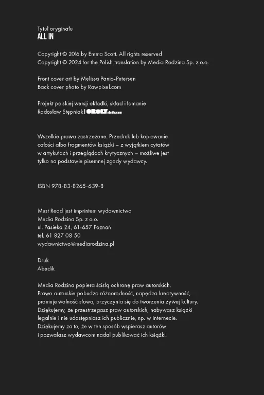 Tatuaż z motylem. All in. Tom 2 - tantis.pl