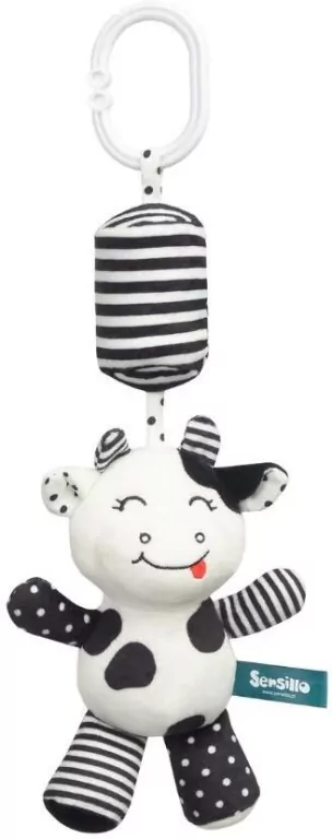 Black&White Zawieszka do wózka Krówka - tantis.pl