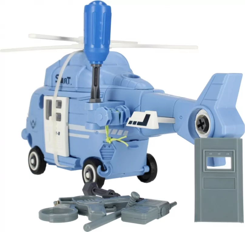 Helikopter do skręcania z akcesoriami 499168 Mega Creative - tantis.pl