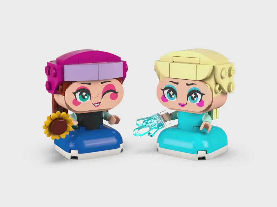 LEGO® Disney Princess.  Mała Anna i Elza 43284 - tantis.pl