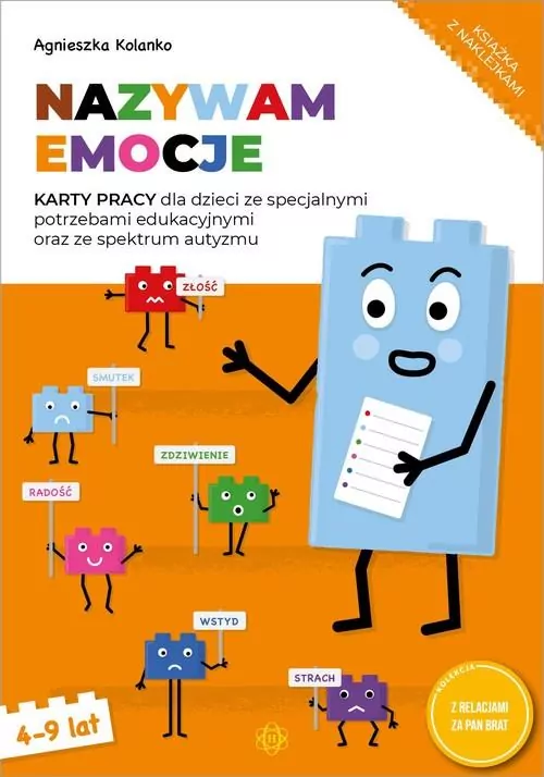 Nazywam emocje. Karty pracy - tantis.pl