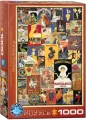 Puzzle 1000. Vintage Posters - tantis.pl