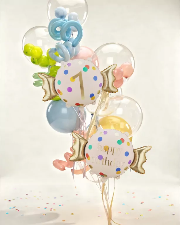 Balon foliowy Cukierek 1 61x37cm - tantis.pl
