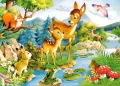 Puzzle 120. Bambi. Little Deer B-12725 - tantis.pl