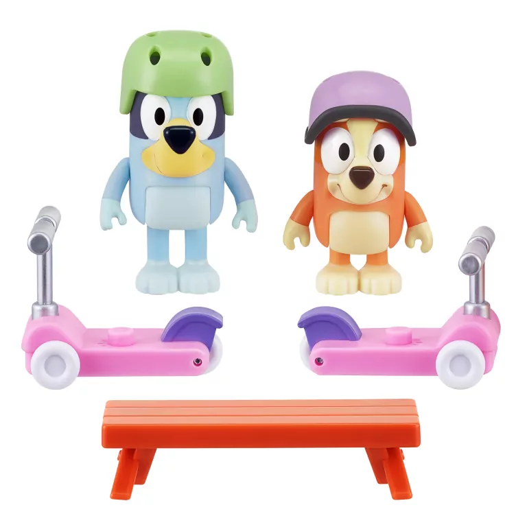 Bluey. Zestaw jazda na hulajnodze - tantis.pl