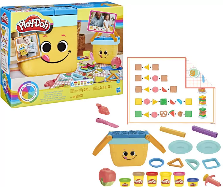 Hasbro. Play-Doh Starters piknik i nauka kształtów - tantis.pl