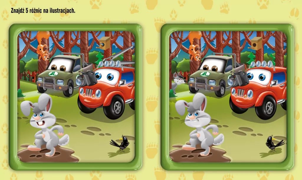 Tropy zwierząt. Samochodzik Franek - tantis.pl