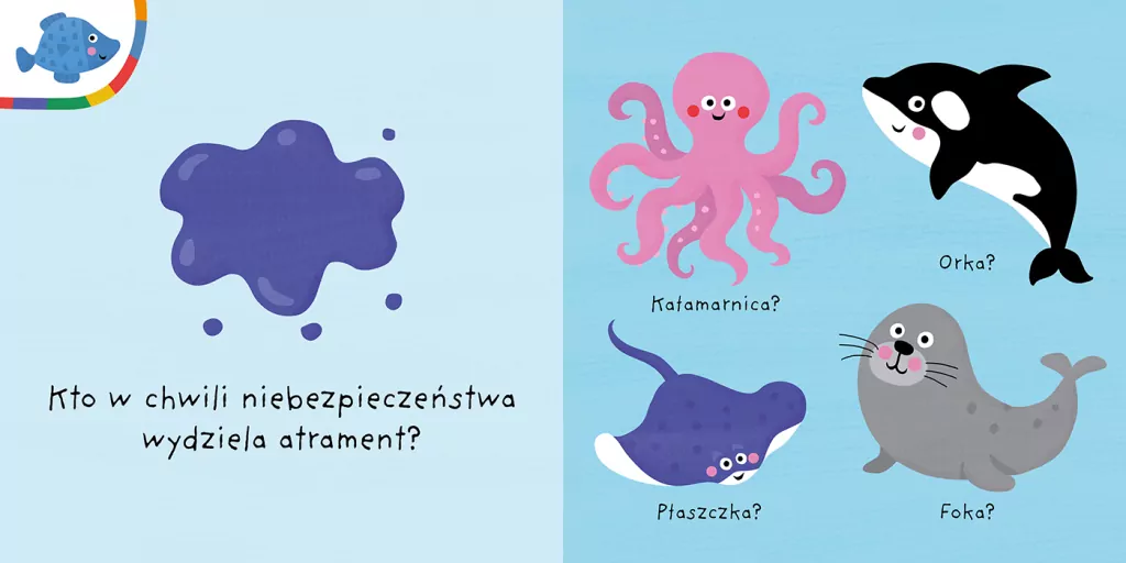 Mój kolorowy quiz. Morze - tantis.pl