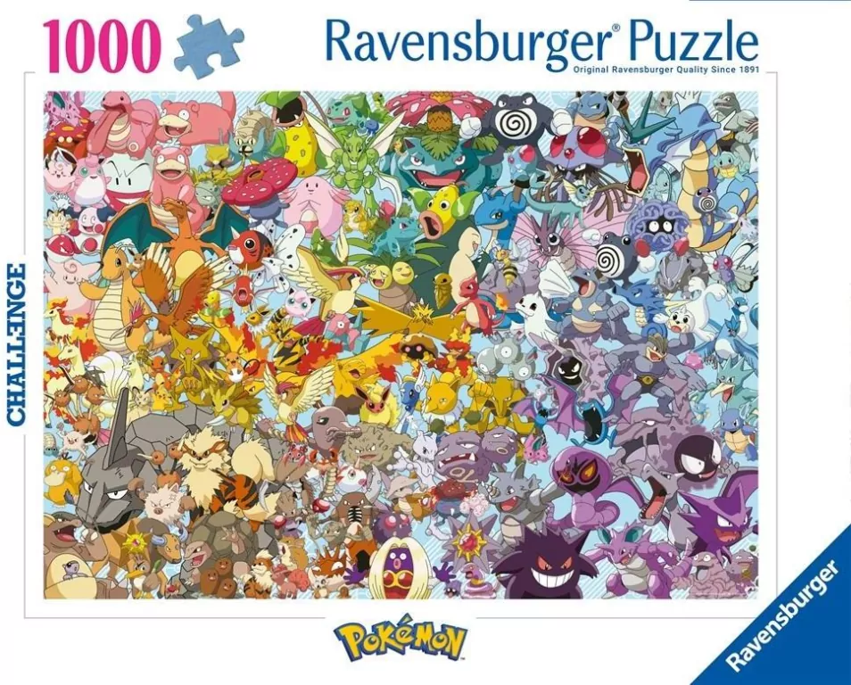 Puzzle 1000 Challenge. Pokemon - tantis.pl