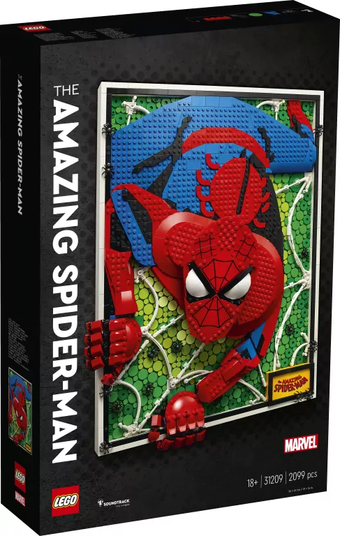 LEGO® Art. Niesamowity Spider-Man 31209 - tantis.pl