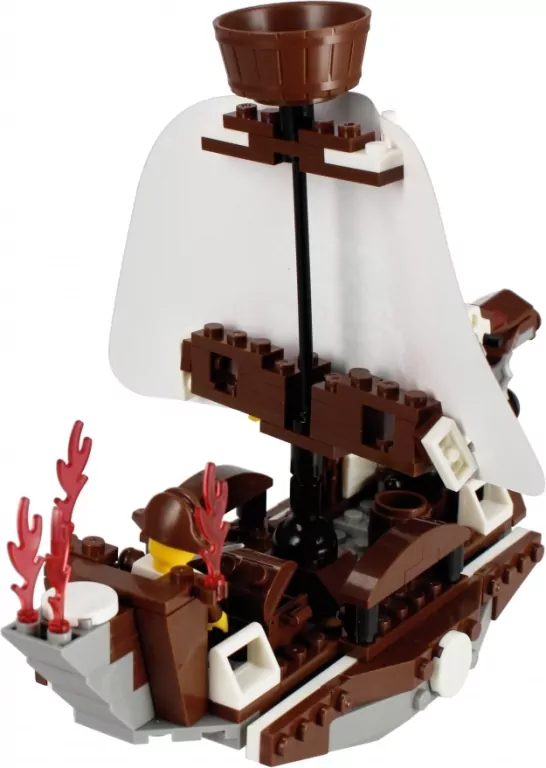 Klocki konstrukcyjne Alleblox Pirat 204 elementy AB9010 - tantis.pl