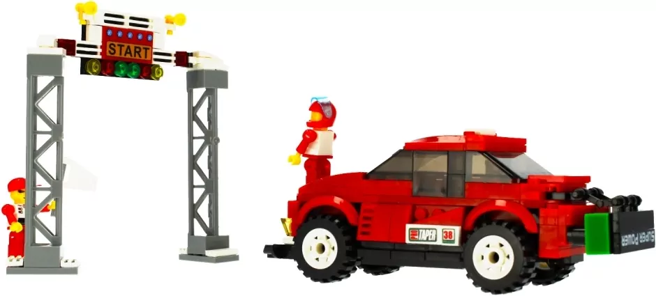 Klocki konstrukcyjne Alleblox Racing Team 255 elementów - tantis.pl