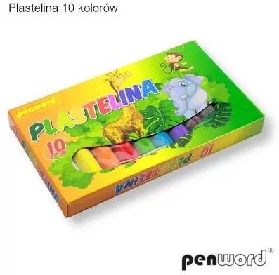 Plastelina 10 kolorów - tantis.pl